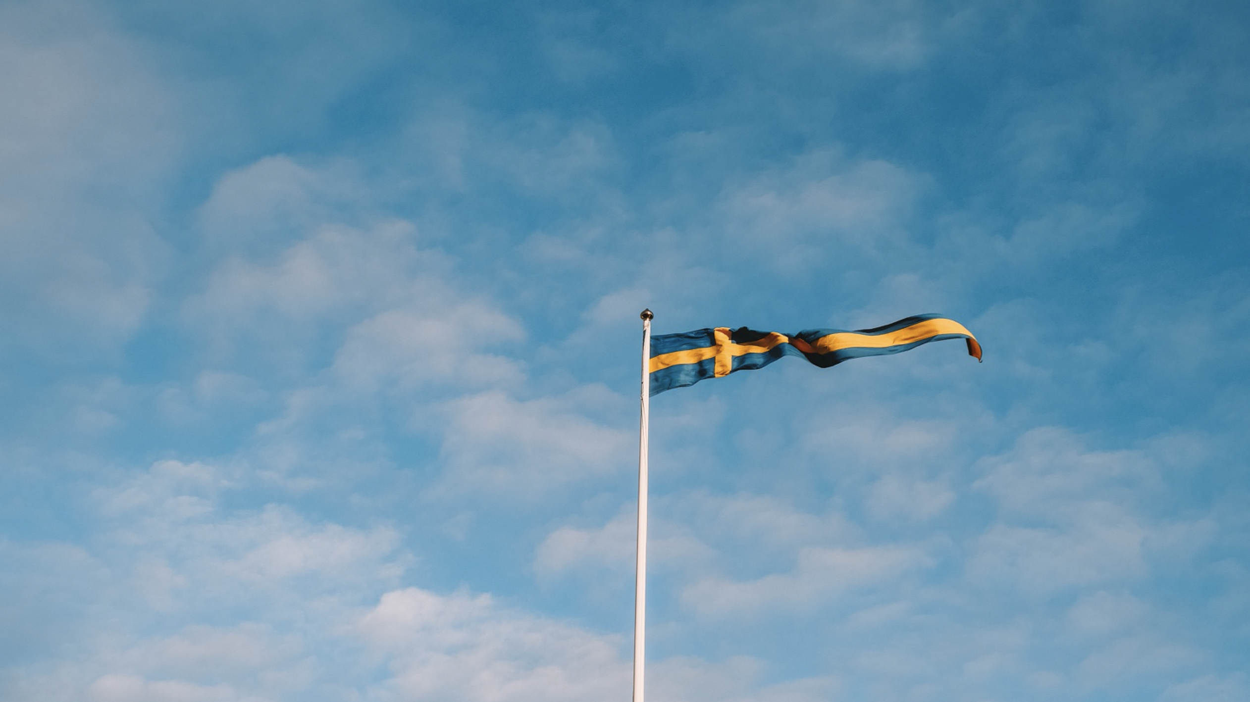 Svensk flag fortem